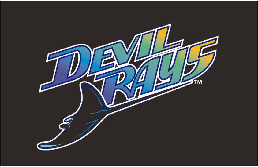Tampa Bay Devil Rays 1998-2000 Jersey Logo v2 DIY iron on transfer (heat transfer)